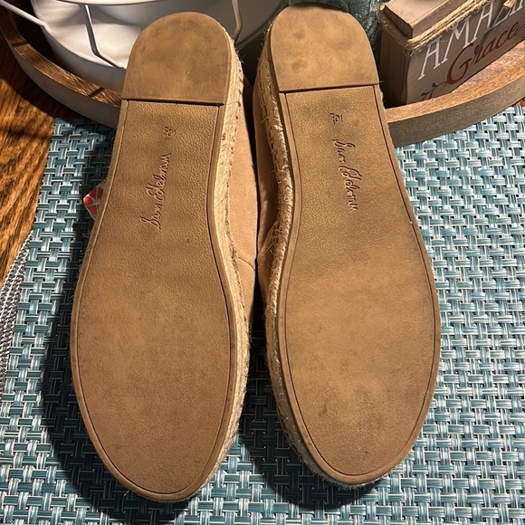 Sam Edelman Carrin Suede Leather Espadrille Loafer - Size 10.5 - Picture 6 of 6